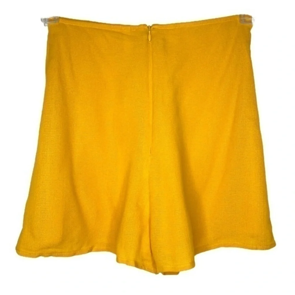 Rachel Pally Revolve High Waist Soft Yellow Gold Shorts Sunflower NWT